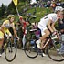 Andy Schleck w�hrend der 17. Etappe des Giro d'Italia 2007